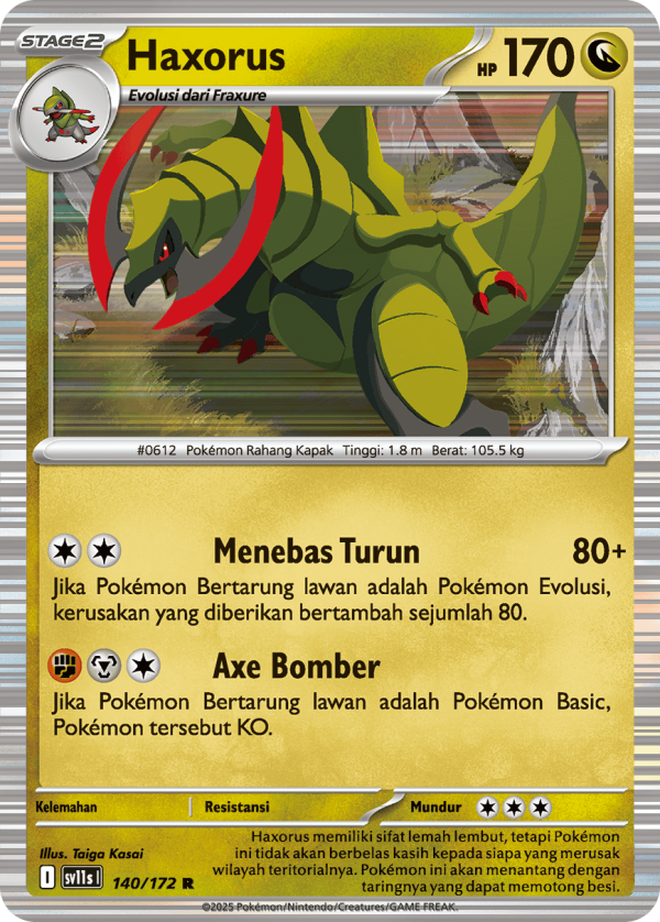 Haxorus | R | SV11S
