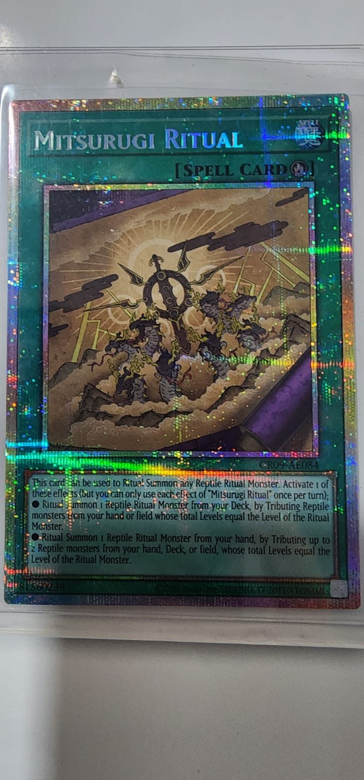 Mitsurugi Ritual | Prismatic Rare | CR09-AE084