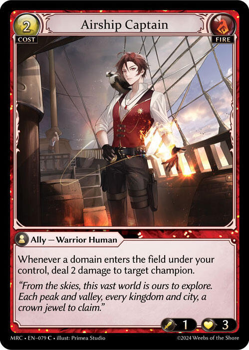 Airship Captain - C (Non Foil) EN-079 (MRC)