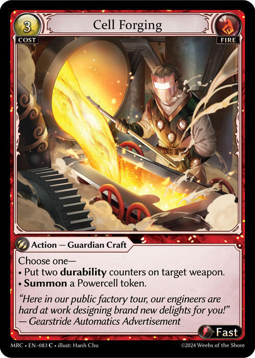 Cell Forging - C (Non Foil) EN- 083 (MRC)
