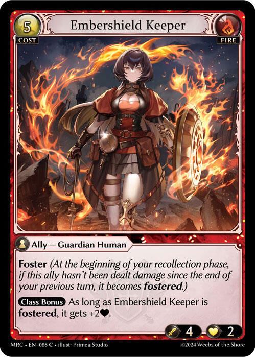 Embershield Keeper - C (Non Foil) EN-088 (MRC)