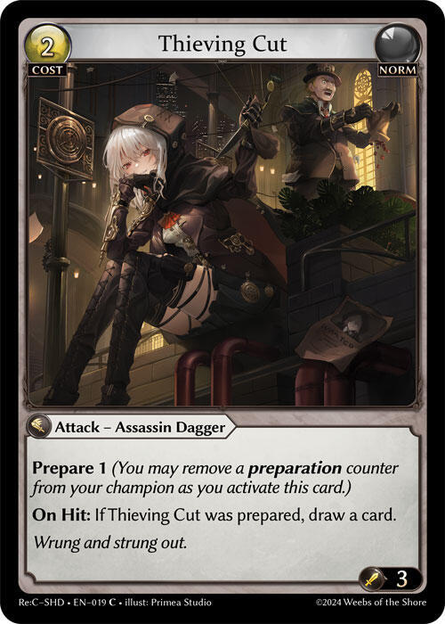 Thieving Cut - C (Non Foil) EN-019 (MRC)