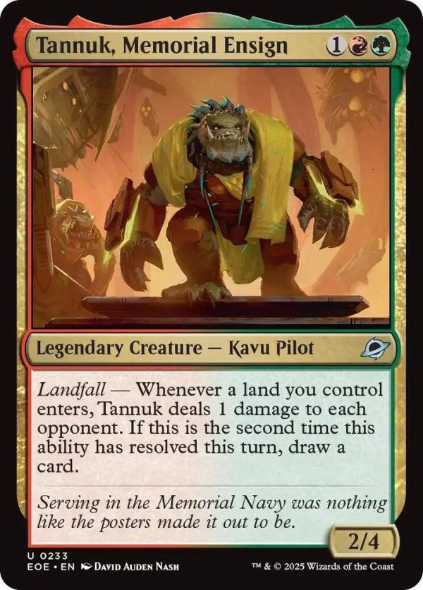 Tannuk, Memorial Ensign - Edge of Eternities (EOE)