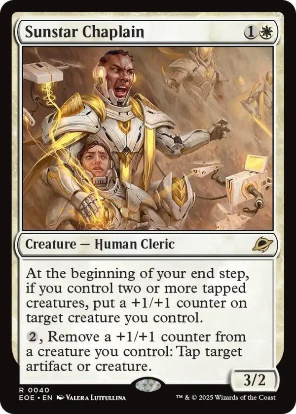 Sunstar Chaplain - Edge of Eternities (EOE)