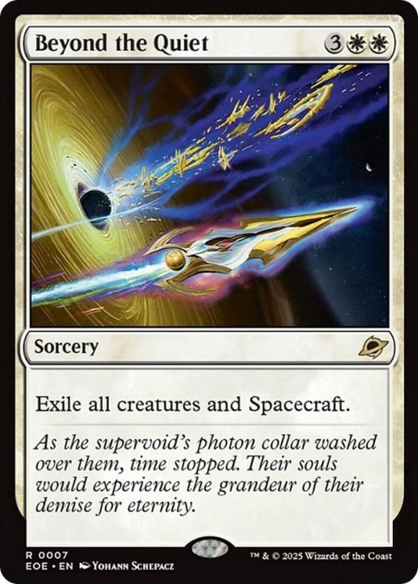 Beyond the Quiet - Edge of Eternities (EOE)