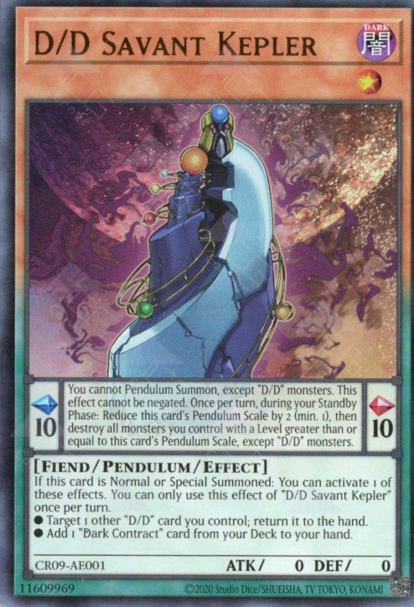D/D Savant Kepler | Ultra Rare | CR09-AE001