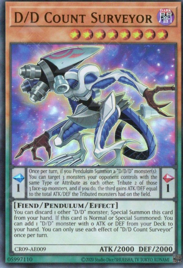 D/D Count Surveyor | Ultra Rare | CR09-AE009