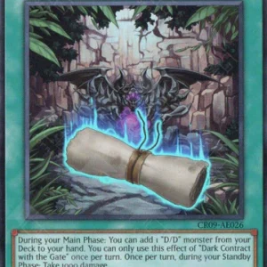 Dark Contract with the Gate | Super Rare | CR09-AE026