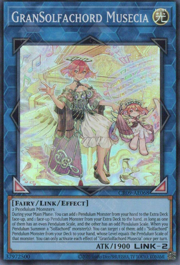 GranSolfachord Musecia | Super Rare | CR09-AE068