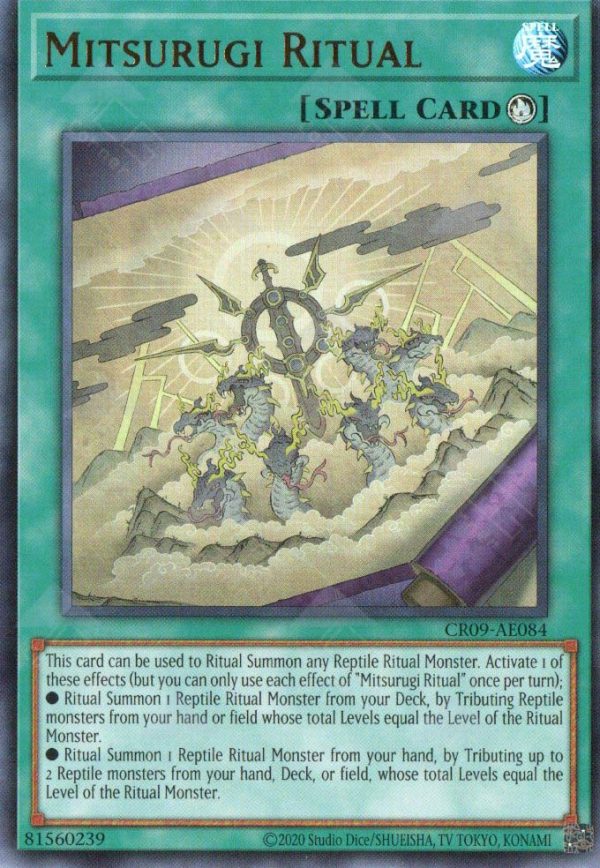 Mitsurugi Ritual | Ultra Rare | CR09-AE084