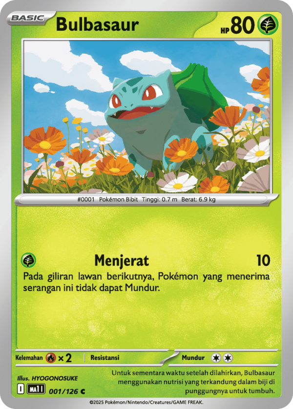 Bulbasaur | C | MA1