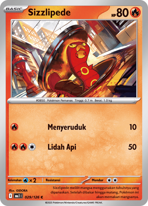 Sizzlipede | C | MA1