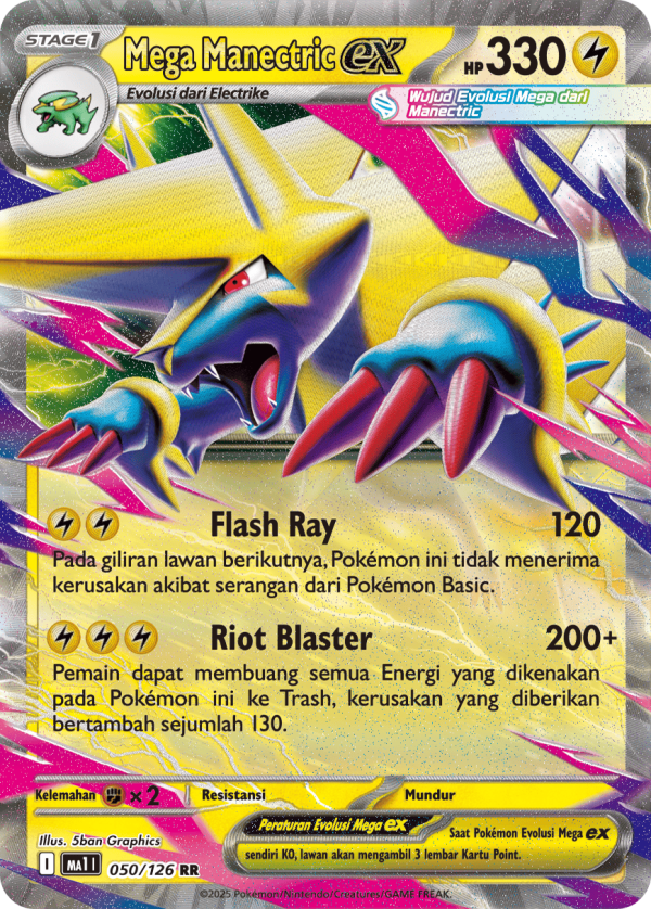 Mega Manectric ex | RR | MA1
