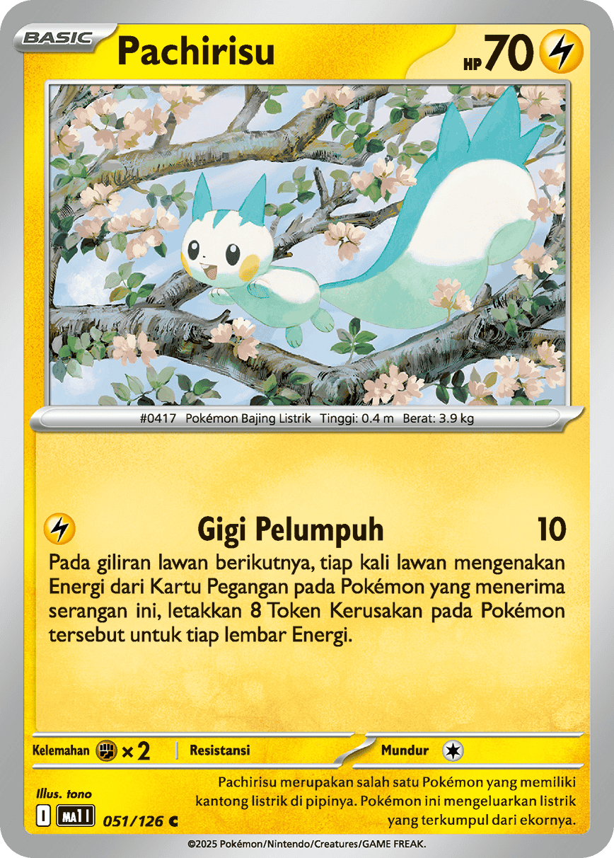 Pachirisu | C | MA1