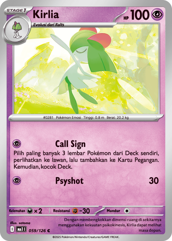 Kirlia | C | MA1