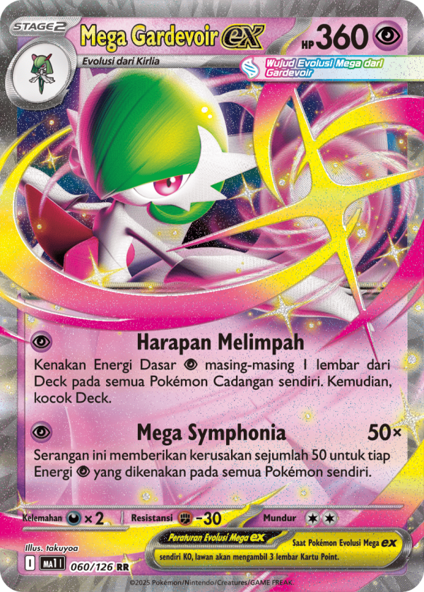 Mega Gardevoir ex | RR | MA1
