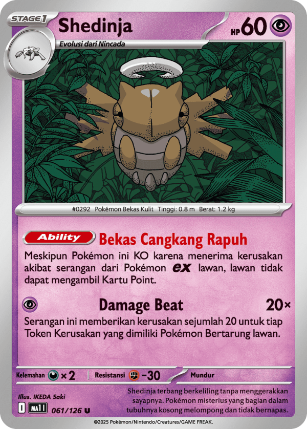 Shedinja | U | MA1