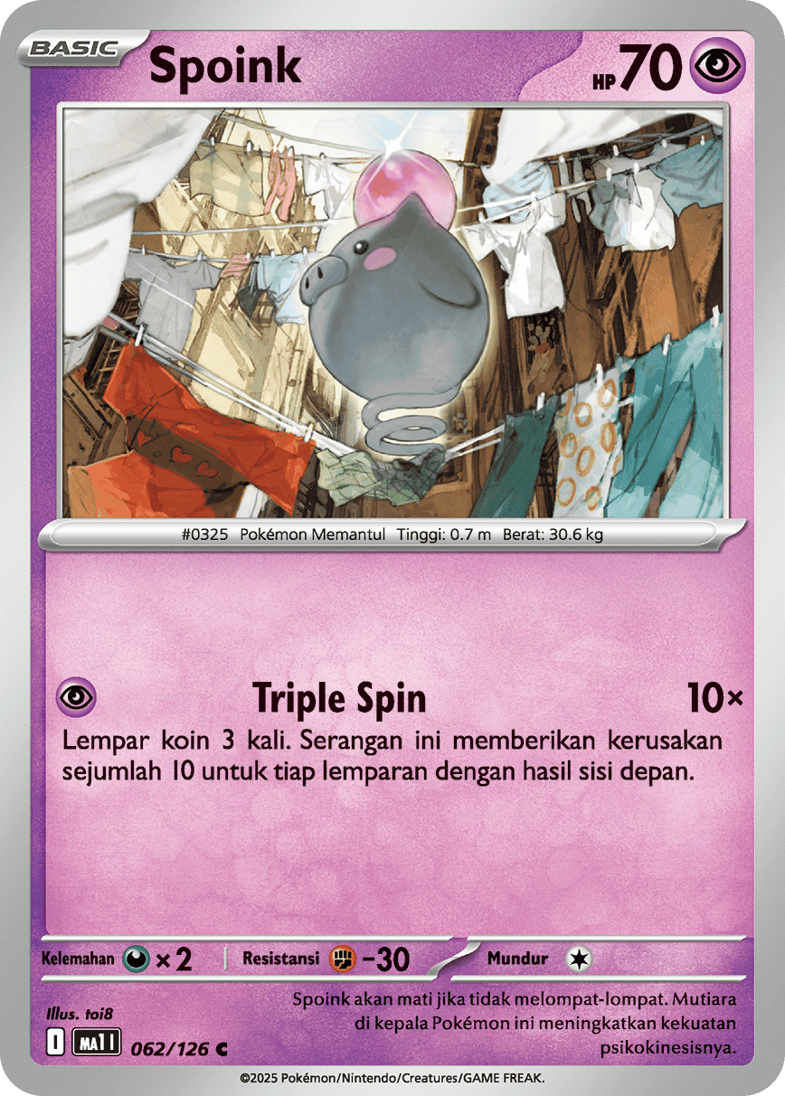 Spoink | C | MA1