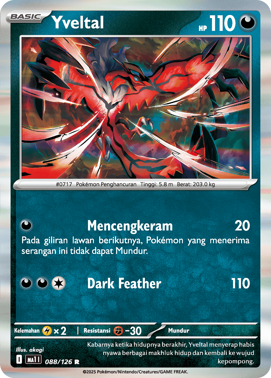 Yveltal | R | MA1