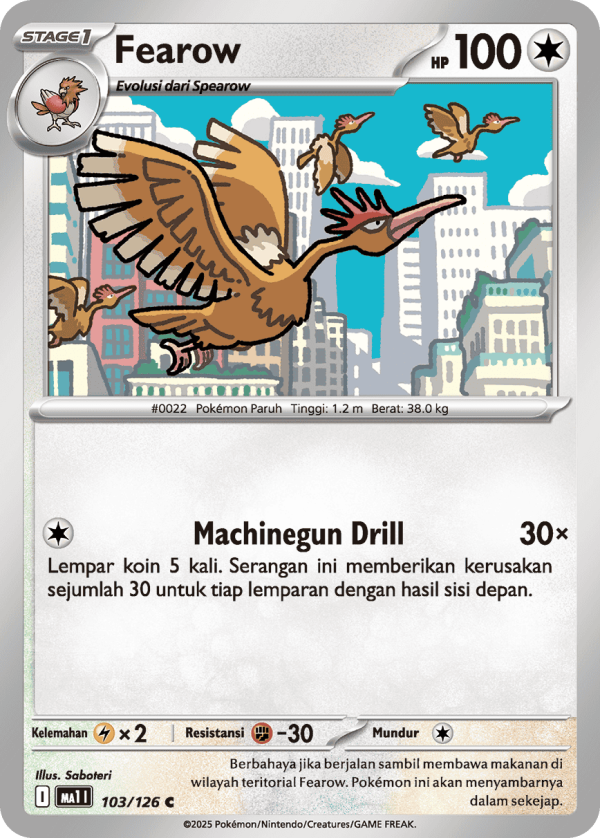 Fearow | C | MA1