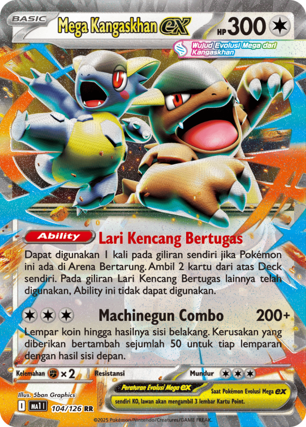 Mega Kangaskhan ex | RR | MA1