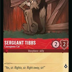 Sergeant Tibbs - Courageous Cat | C | Fabled 9