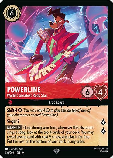 Powerline - World's Greatest Rock Star | Super Rare | Fabled 9