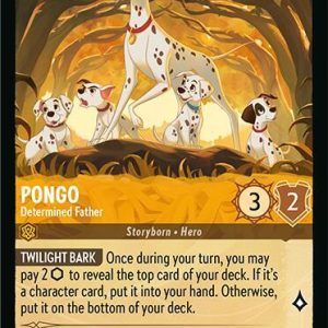 Pongo - Determined Father | Super Rare | Fabled 9