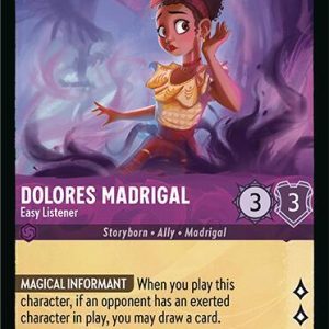 Dolores Madrigal - Easy Listener | C | Fabled 9