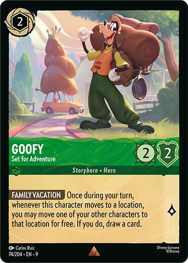 Goofy - Set for Adventure | Rare | Fabled 9