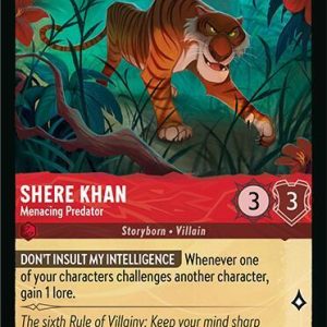 Shere Khan - Menacing Predator | Rare | Fabled 9