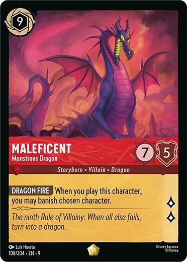 Maleficent - Monstrous Dragon | Legendary | Fabled 9