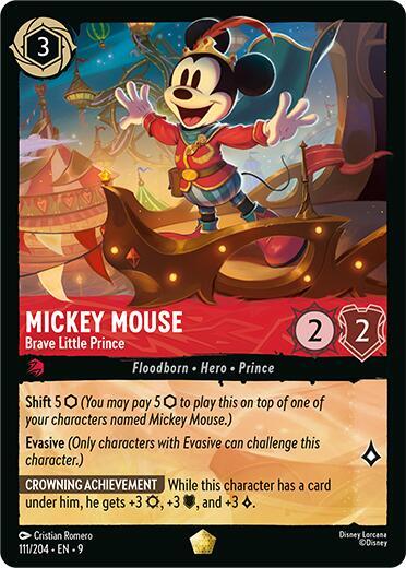 Mickey Mouse - Brave Little Prince | Legendary | Fabled 9