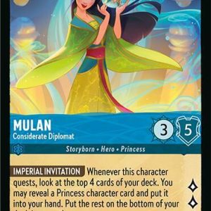 Mulan - Considerate Diplomat | Super Rare | Fabled 9