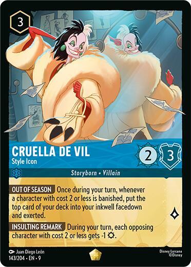 Cruella De Vil - Style Icon | Legendary | Fabled 9