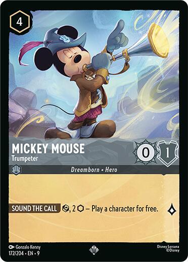 Mickey Mouse - Trumpeter | Super Rare | Fabled 9