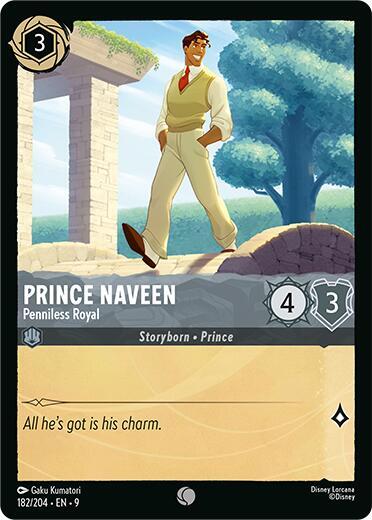 Prince Naveen - Penniless Royal | C | Fabled 9