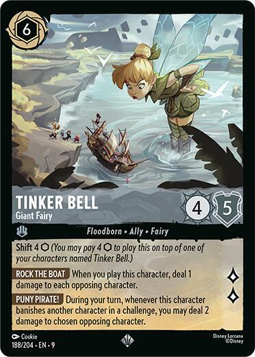 Tinker Bell - Giant Fairy | Super Rare | Fabled 9