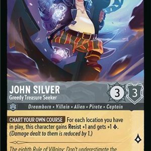 John Silver - Greedy Treasure Seeker - | Rare | Fabled 9