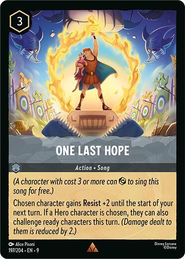 One Last Hope - | Rare | Fabled 9