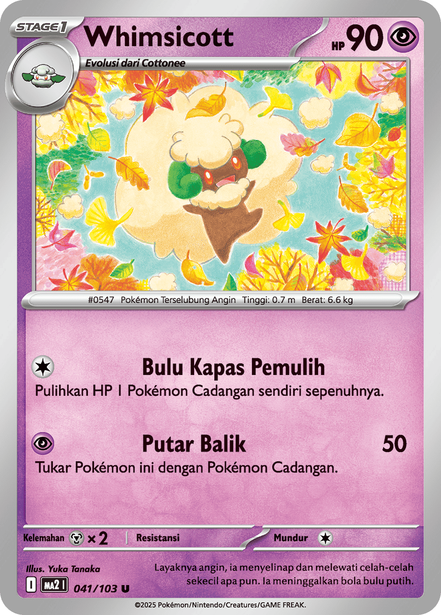 Whimsicott | U | MA2