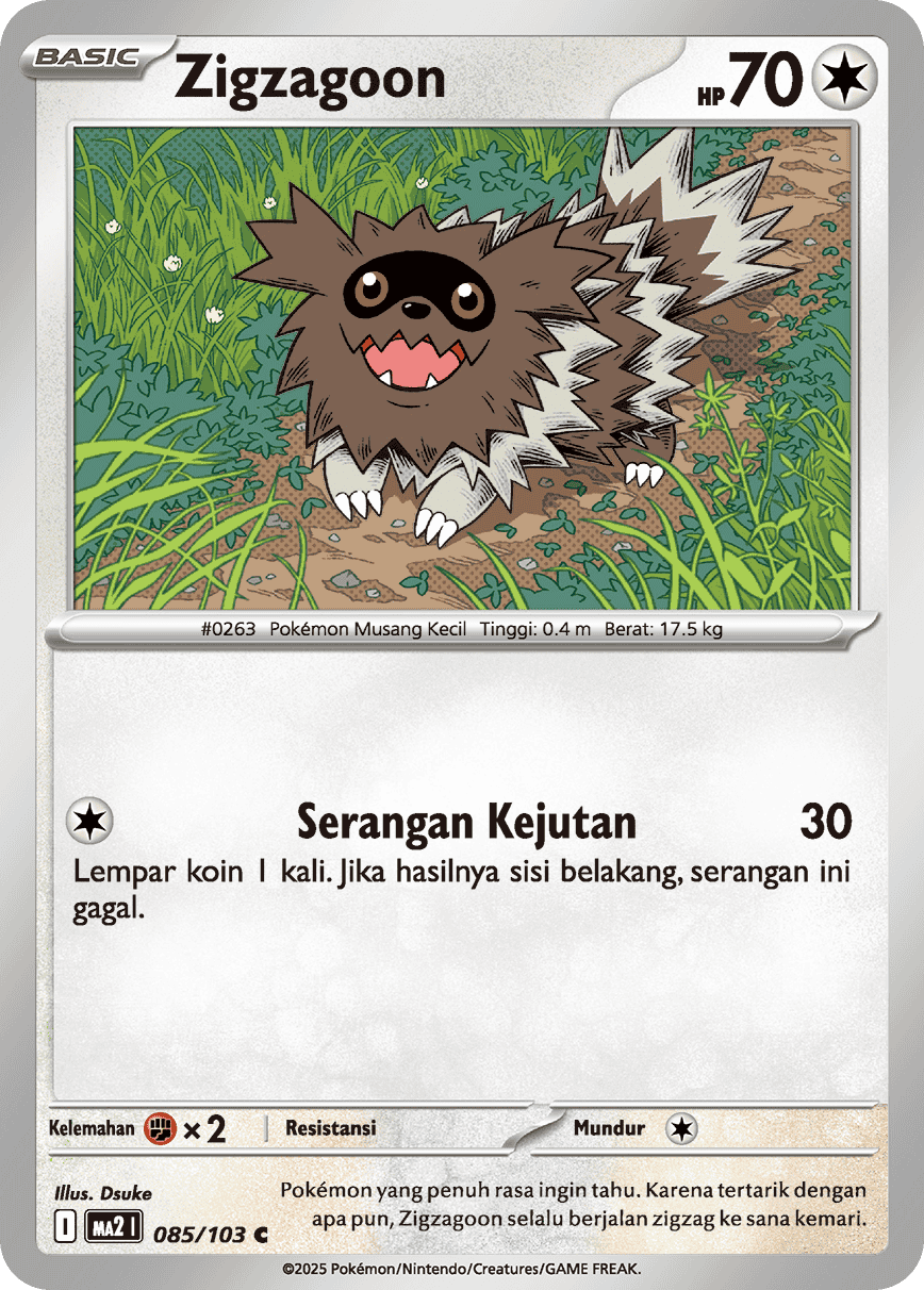 Zigzagoon | C | MA2
