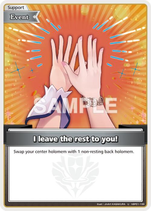 I leave the rest to you (U) ( hBP01-106 ) EN